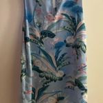 Cotton On  Womens Tank Top S Small Blue With Floral Print Pink White Bust 36” Photo 4
