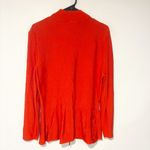 Armani Collezioni Georgio Armani Le Collezioni Women's Red Full Zip Skirted Blazer Photo 4