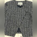 Classiques Entier Navy Blue and White Striped Cardigan Size XS Photo 2