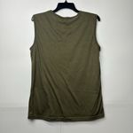 Women’s XL Olive Green Graphic Tank Top “But Did You Die” Sleeveless Shirt Photo 4