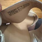 UGG  Gold  Wedge Sandals with Cork Heel Size 8.5 Photo 2