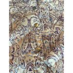 Chico's  Women's Floral Paisley Sateen Denim Jacket Size 2 Multicolor Photo 5