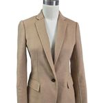 Massimo Dutti Camel Tan Single Button Blazer Photo 0