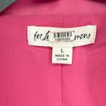 For Love & Lemons ‎ Womens Dress Size L Pink Long Sleeve Mini Cut Out Blazer Photo 4
