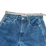 SLVRLAKE London Jeans Size 27 Blue Raw Hem High Rise Straight Leg Denim Photo 10