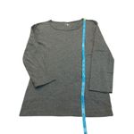 Jones New York  grey T-shirt with 3/4 sleeves Photo 1