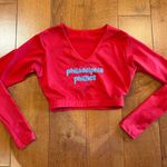 Custom made Philadelphia phillies red crop top Photo 0