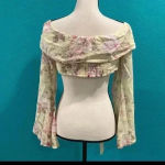 Majorelle revolve adjustable tie front rum runner top Photo 2