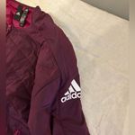 Adidas ZNE Padded Jacket Small Quilted Power Berry Multi Sport Purple Photo 5