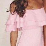 by the way. Revolve Pink Off The Shoulder Dress Photo 0