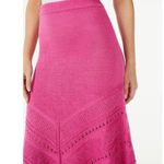 Sofia Vergara Sofia Jeans Crochet Tank Top XS Midi Skirt M Set Barbie Barbiecore Photo 7