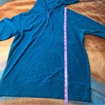 Outdoor Voices All Day Cloud Knit Hoodie XL teal blue green Photo 6
