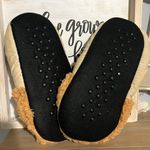 Lion Slippers Fuzzy Babba Slip on House Shoes Womens One Size Loungewear New Tan Photo 4