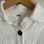 Free People Sunstreaks tie front shirt Photo 6