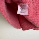 Calypso St Barth Cashmere Sweater Top Womens Small Pink Ribbed Knit 3/4 Sleeve Photo 8