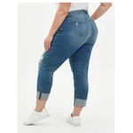 Torrid  Crop Boyfriend Straight Vintage Stretch Mid-Rise Jeans Photo 6