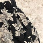 Brandy Melville Eve Vodi Floral Flowy Shorts Black One Size Photo 3