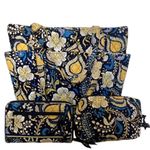 Vera Bradley Elephant Paisley Bundle set of 3 Tote, Wallet, & Cosmetic Case Photo 1