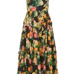 RTR Sz small s Cara Cara New York Harbour Island Dress oranges grapefruit fruit Yellow Photo 2