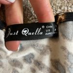 Just Quella  Animal Print Sleeveless Crop Top With O Ring Photo 3