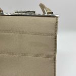 Nine West Small Gold Shoulder Bag Silver Metal Frame Purse Photo 10