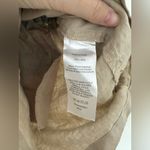Quince 100% European Linen Maternity Shorts Tan Driftwood Size Small Photo 3