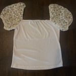 New Look White And Floral top Photo 2
