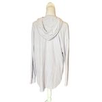 LL Bean Soft Stretch Waffle Knit Hoodie Womens Size XL Reg Pale Purple Photo 3