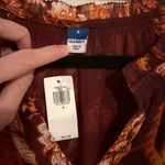 Old Navy Red Floral Blouse Photo 1