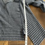 A. IDA Italy Waterfall Sweater Cape Size Small Navy Grey Wool Blend Blue Photo 7