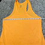 Nike Dri-Fit Regular Fit Racerback Activewear Workout Tank Neon Orange Medium Photo 7