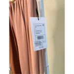 Theory NWT Halter Maxi Dress in Dip Dye Crepe Red Clay Size S Photo 7