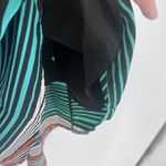 Merona Women's Striped High Low Hem Sleeveless Sundress Green Orange Size XS Photo 11