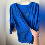 Vintage Women’s Blue Light Open Cardigan Beachy Summer Size Large Coverup Photo 1
