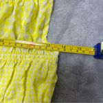 Adika Yellow Gingham Top SZ:M Photo 3