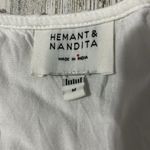 Hemant & Nandita Cleo Mini Dress Size Medium White Photo 10