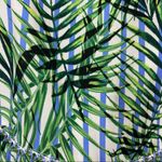 Red Carter Palm Party Swim Cover Mini Dress Tropical Hawaiian Aloha Vacation Photo 10