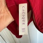 Cacique  red lace balconette underwire bra size 44H Photo 4