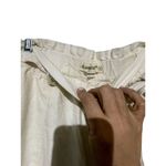 Blank NY Women's Isabel High Waist Semi Wide Leg Linen Blend Classy Pants Cream Size 4 Photo 1