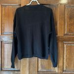 Kitty Hawk By Vivian Wang Size Small Black Floral Cardigan Vintage Embroidered Photo 1