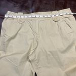 Sandro  Womens 12 Tan Capri Cargo‎ Shorts Cotton Summer Beach Vacation Designer Photo 13