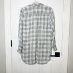 CP Shades Size Small 100% Linen Teton Tunic Plaid Check Top Lagenlook Photo 3