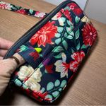 LUG Quilted RFID Convertible Crossbody Coupe 2 NWOT Travel Vacation Floral Print Blue Photo 11