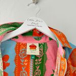 Farm Rio Mixed Lace Garden Scarves Romper Photo 4