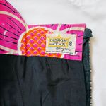 Vintage Vivid Bright Pink 3D Flower Cotton Maxi Dress Multiple Size 2 Photo 5