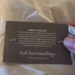 Soft Surroundings  Athletic Skort Skirt Go Lively Comfort Buff NWT Large 14-16 Photo 1