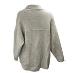 Oysho  Women's Beige Tan Knit Collar Long Sleeve Button Down Sweater jacket Sz S Photo 1