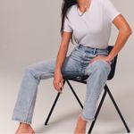 Abercrombie & Fitch Curve Love The 90’s Straight Ultra High Rise Size 25/0 R Photo 9