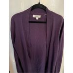 Bass GH Bass & Company Purple Sweater Cardigan Woman’s Size Medium Photo 2