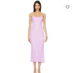 Bardot Adoni Mesh Midi Dress in Lilac Photo 2